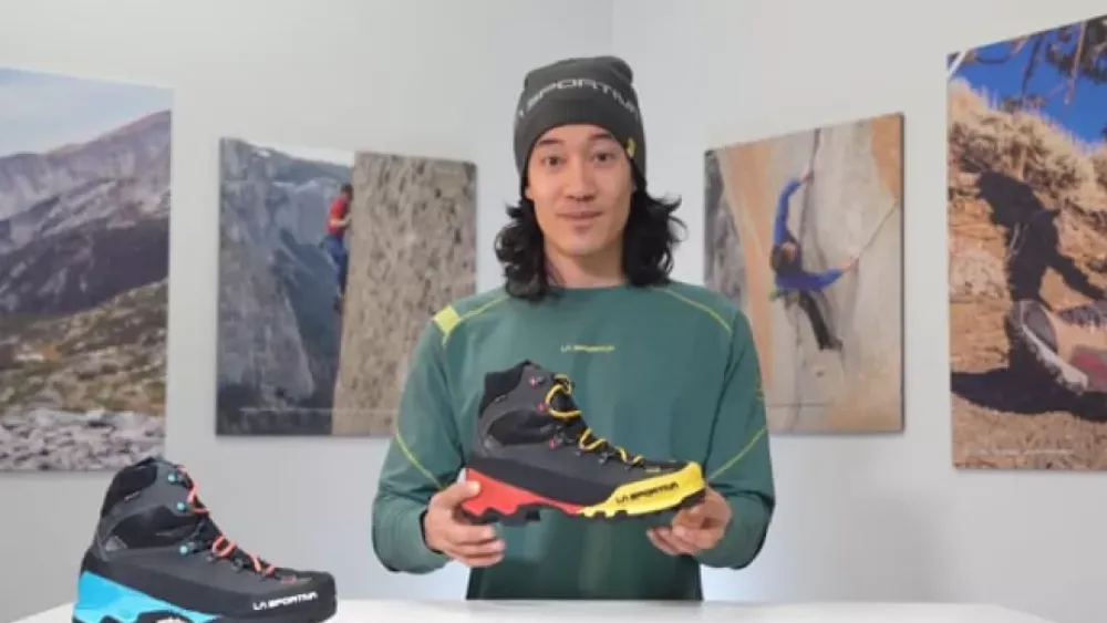 La Sportiva Sale|Mountaineering^AEQUILIBRIUM LT GTX Black/Yellow