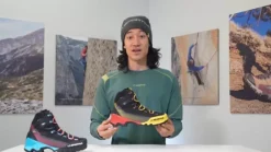 La Sportiva Mountaineering^AEQUILIBRIUM ST GTX WOMENS Black/Hibiscus