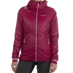 La Sportiva Sale|Jackets^ALPINE GUIDE PRIMALOFT HOODY W Storm Blue/Cherry Tomato