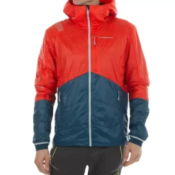 La Sportiva Sale|Jackets^ALPINE GUIDE PRIMALOFT HOODY M Storm Blue/Electric Blue