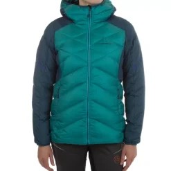 La Sportiva Sale|Jackets^BIVOUAC DOWN JKT W Storm Blue/Cherry Tomato