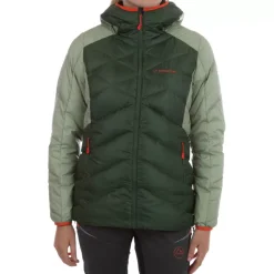 La Sportiva Sale|Jackets^BIVOUAC DOWN JKT W Storm Blue/Cherry Tomato