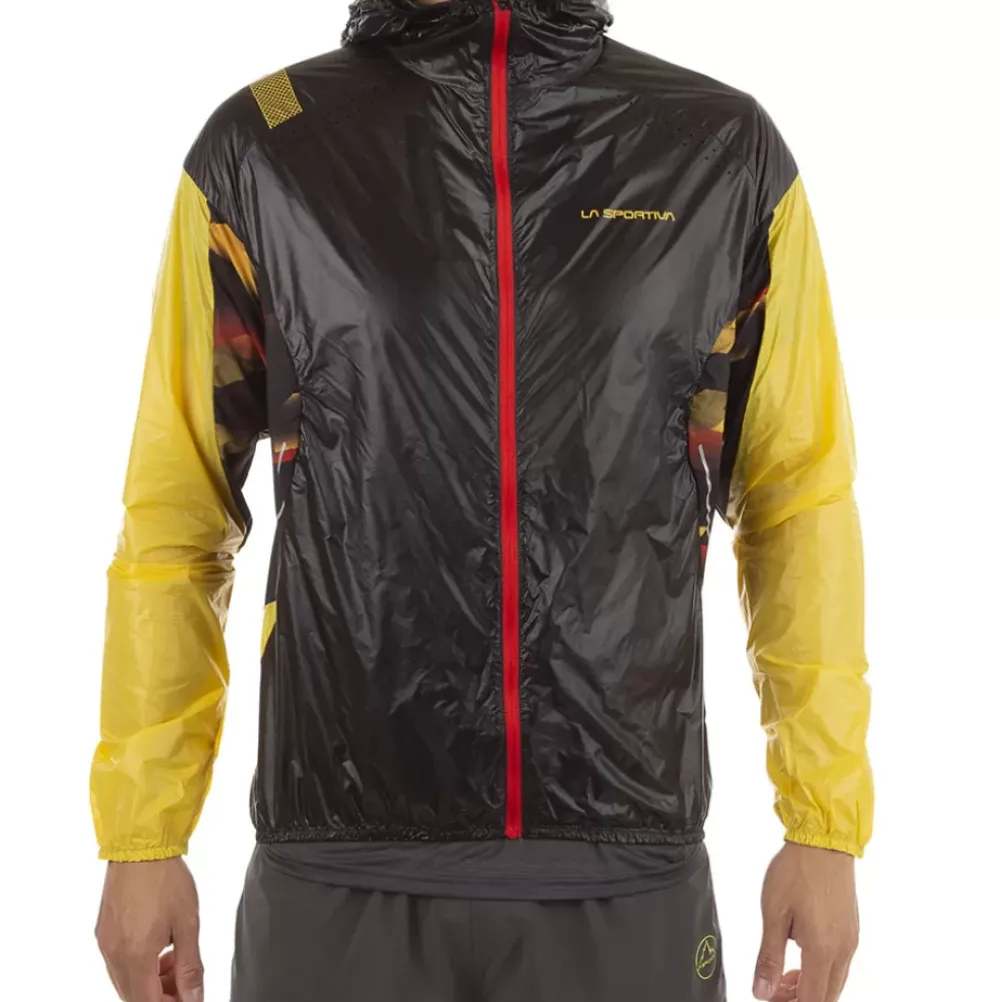 La Sportiva Jackets^BLIZZARD WINDBREAKER JKT M Black/Yellow