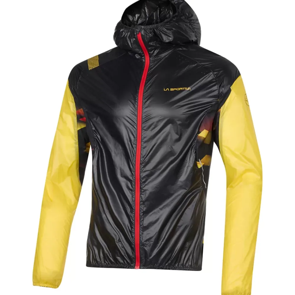 La Sportiva Jackets^BLIZZARD WINDBREAKER JKT M Black/Yellow