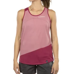 La Sportiva Sale|Shirts^CHARM TANK W Cherry Tomato/Flamingo