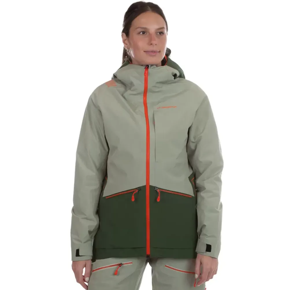La Sportiva Sale|Jackets^CHASER EVO SHELL JKT W Tea/Forest