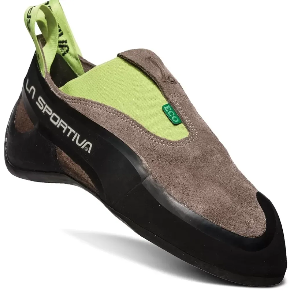 La Sportiva Climbing^COBRA ECO Falcon Brown/Apple Green