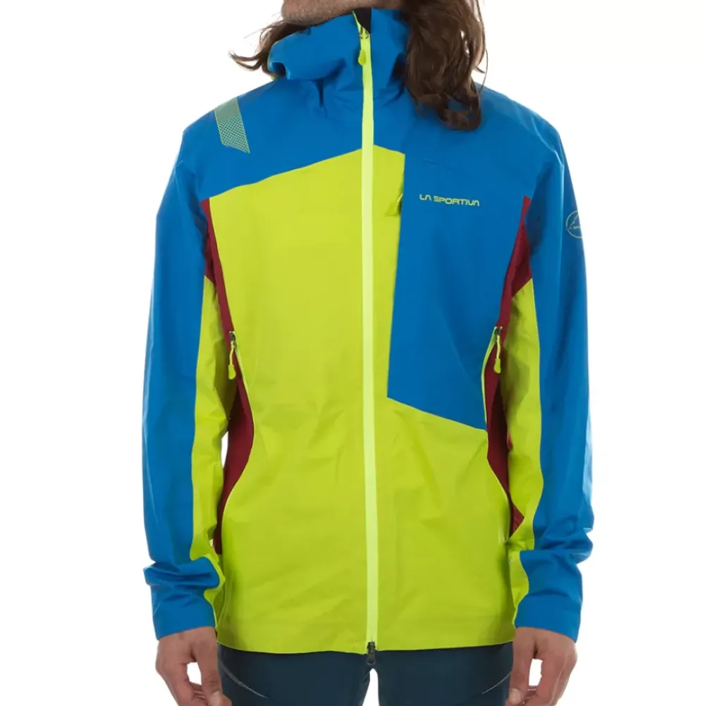 La Sportiva Sale|Jackets^CRIZZLE EVO SHELL JKT M Storm Blue/Electric Blue