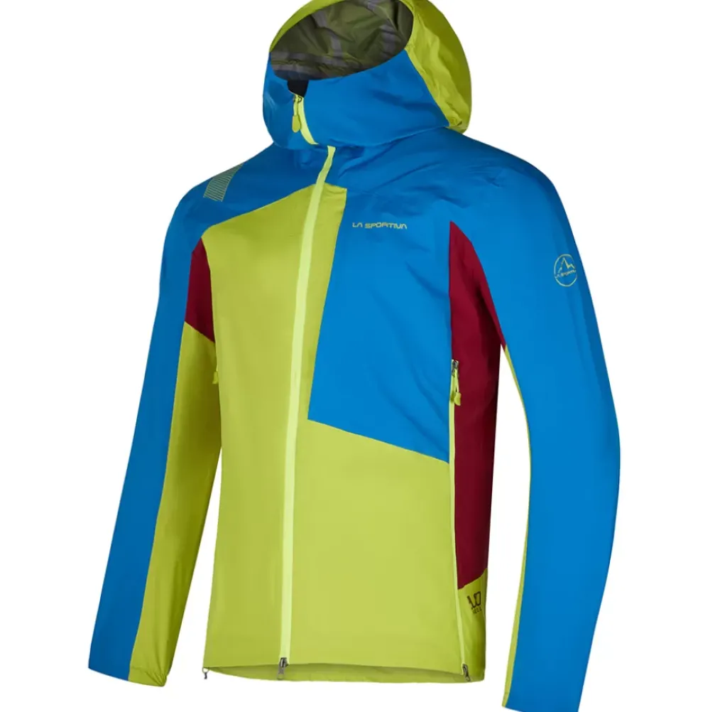 La Sportiva Sale|Jackets^CRIZZLE EVO SHELL JKT M Storm Blue/Electric Blue