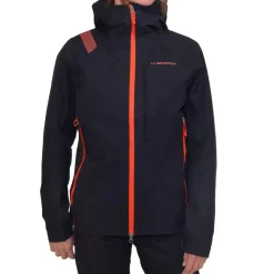 La Sportiva Sale|Jackets^CRIZZLE EVO SHELL JKT W Black/Cherry Tomato