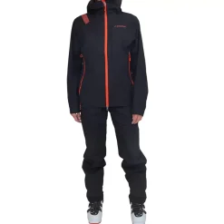 La Sportiva Sale|Pants^CRIZZLE EVO SHELL PANT W Storm Blue/Cherry Tomato