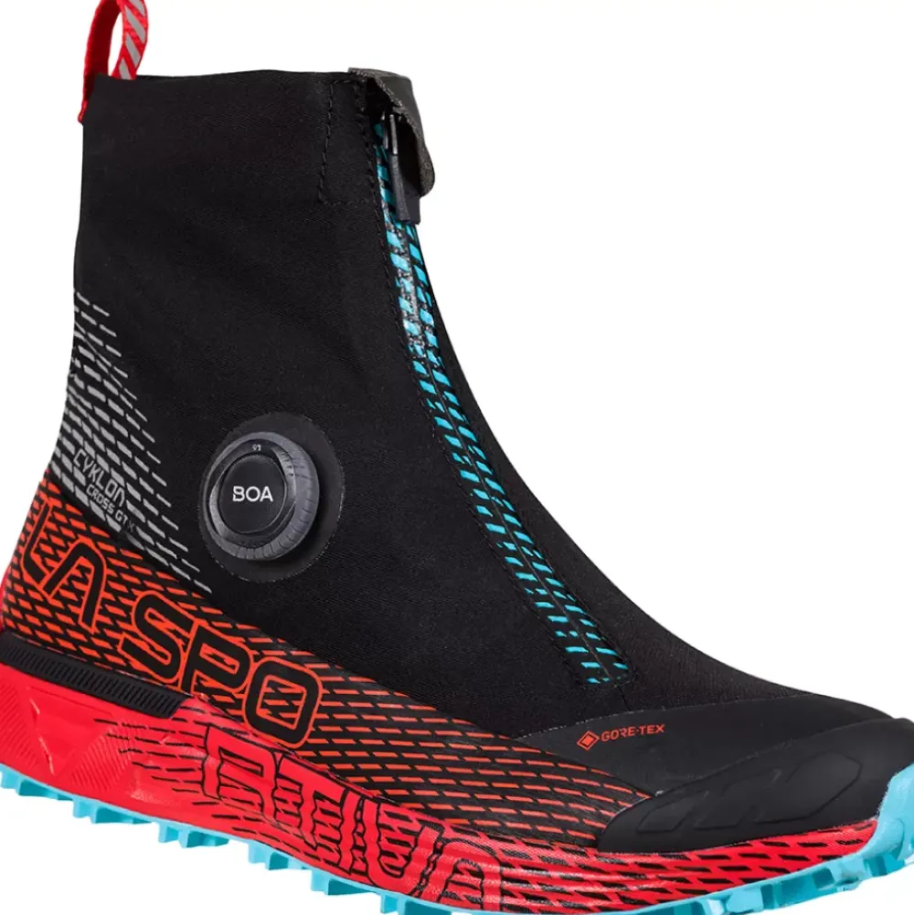 La Sportiva Running^CYKLON CROSS GTX WOMENS Black/Hibiscus