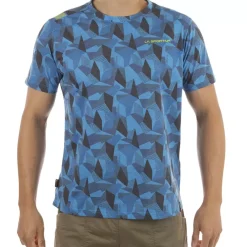 La Sportiva Shirts|Sale^DIMENSION T-SHIRT M Storm Blue/Hawaiian Sun