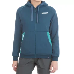 La Sportiva Sale|Sweatshirts & Fleece^KAOS HOODY W Carbon/Cherry Tomato