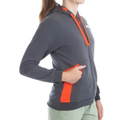 La Sportiva Sale|Sweatshirts & Fleece^KAOS HOODY W Carbon/Cherry Tomato