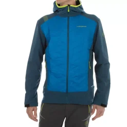 La Sportiva Sale|Jackets^KAP HYBRID HOODY M Black