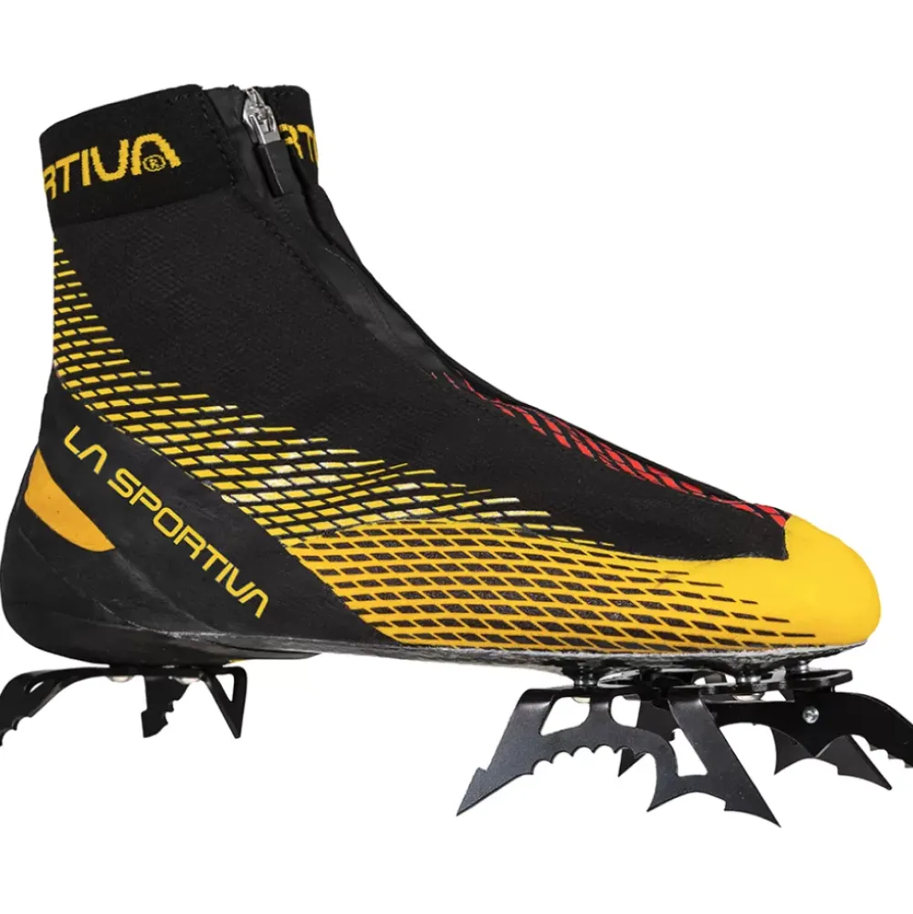 La Sportiva Climbing^MEGA ICE EVO Black/Yellow
