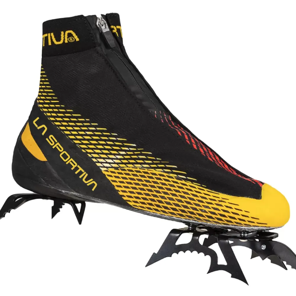 La Sportiva Climbing^MEGA ICE EVO Black/Yellow