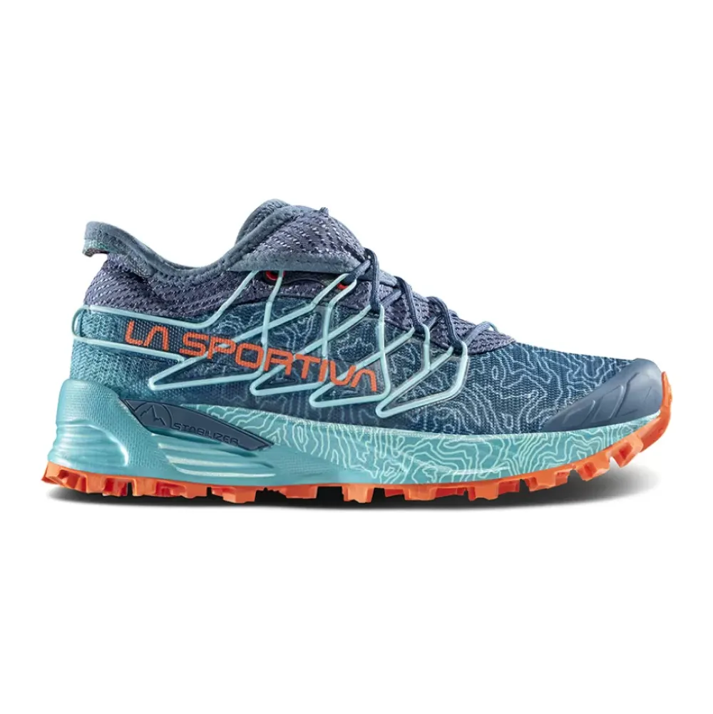 La Sportiva Running^MUTANT WOMENS Storm Blue/Cherry Tomato