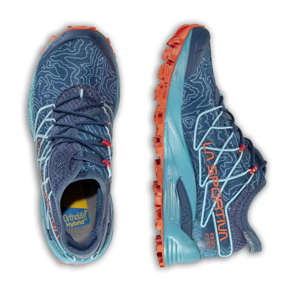 La Sportiva Running^MUTANT WOMENS Storm Blue/Cherry Tomato