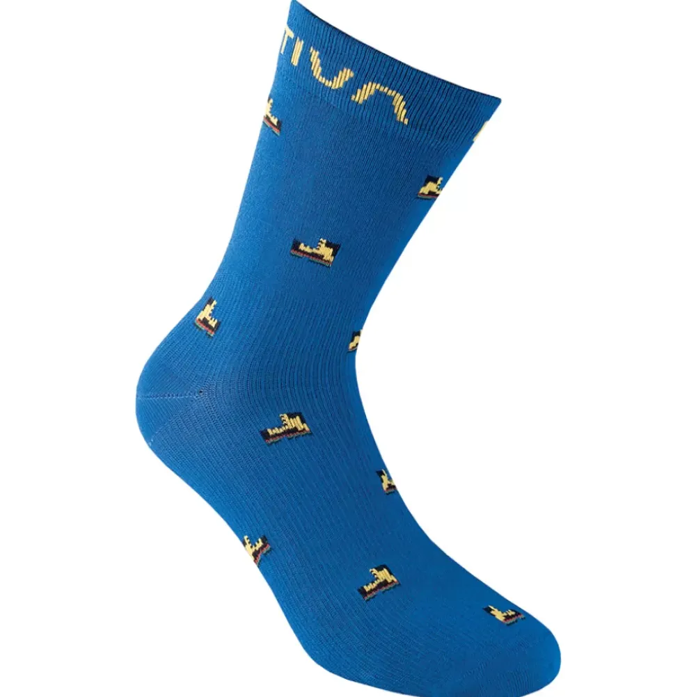 La Sportiva Accessories|Accessories^OUTDOOR FUN SOCKS Emerald/Yellow