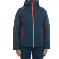 La Sportiva Sale|Jackets^ROSEG GTX JKT W Storm Blue/Cherry Tomato