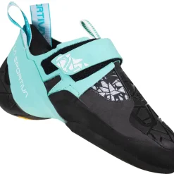La Sportiva Climbing^SKWAMA VEGAN WOMENS Carbon/Turquoise