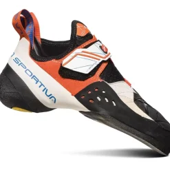 La Sportiva Climbing^SOLUTION WOMENS White/Lily Orange