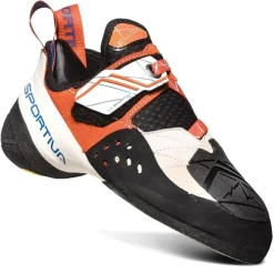 La Sportiva Climbing^SOLUTION WOMENS White/Lily Orange