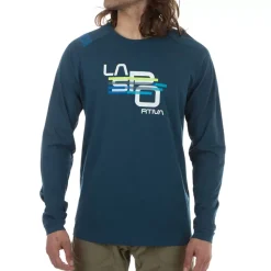 La Sportiva Sale|Shirts^STRIPE CUBE LONG SLEEVE M Black