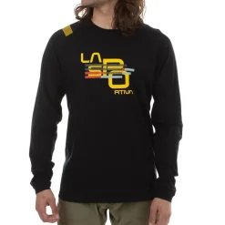 La Sportiva Sale|Shirts^STRIPE CUBE LONG SLEEVE M Black