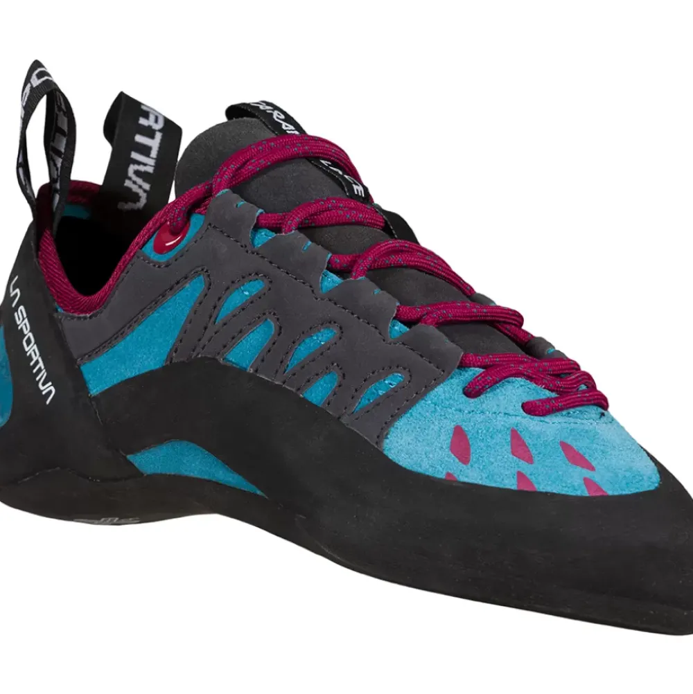 La Sportiva Climbing^TARANTULACE WOMENS Topaz/Red Plum
