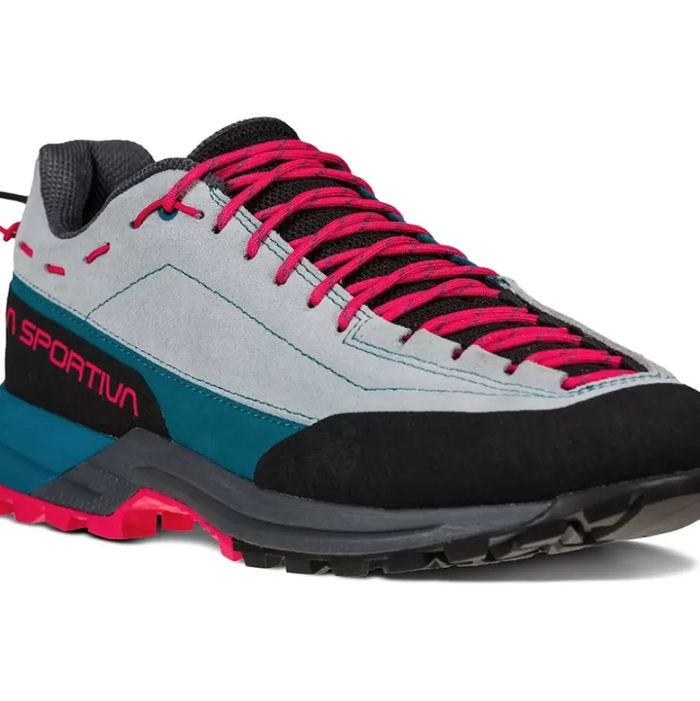 La Sportiva Sale|Approach^TX GUIDE LEATHER WOMENS Grey/Cherry Tomato