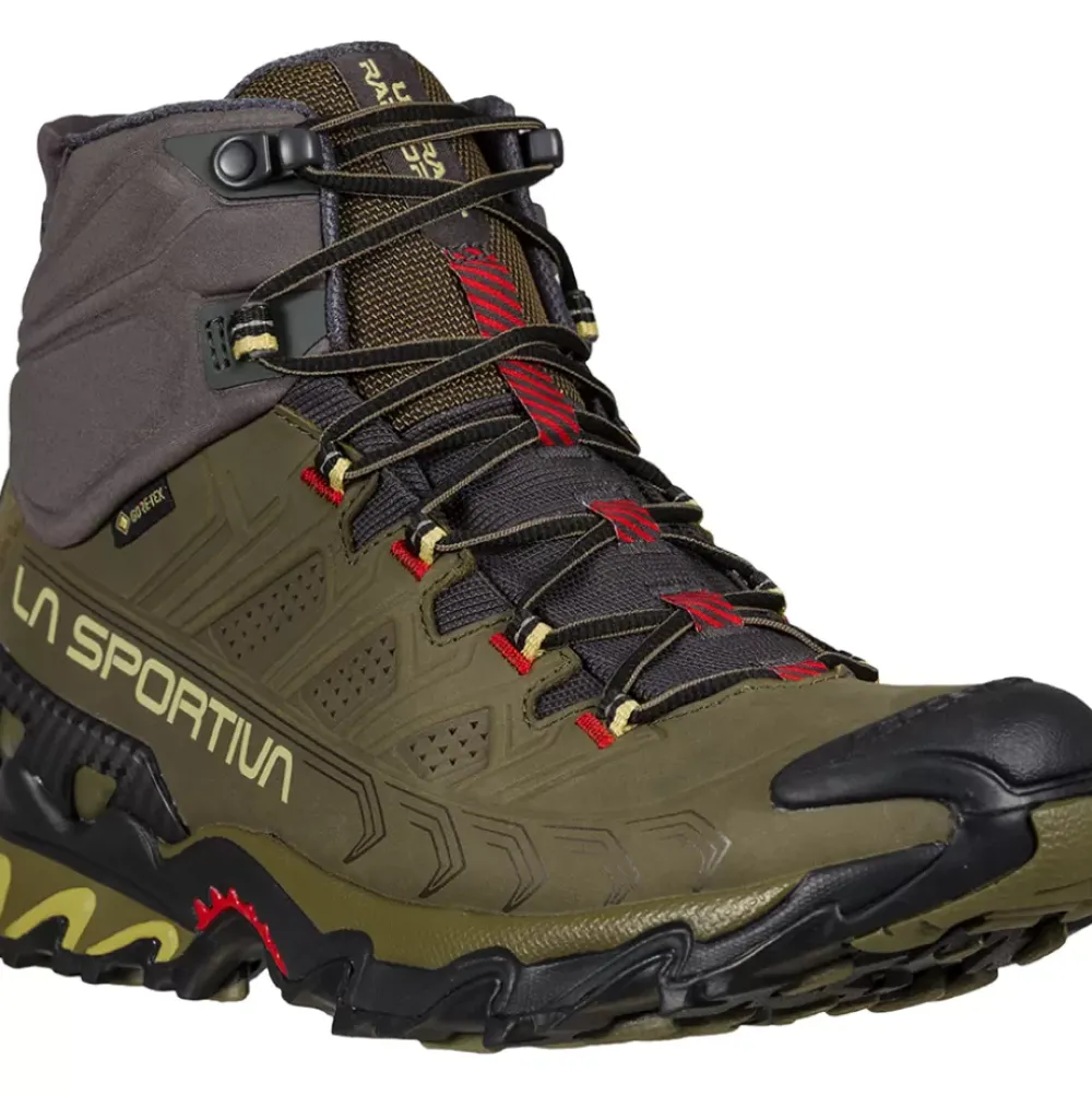 La Sportiva Hiking^ULTRA RAPTOR II MID LEATHER WIDE GTX Ivy/Tango Red W
