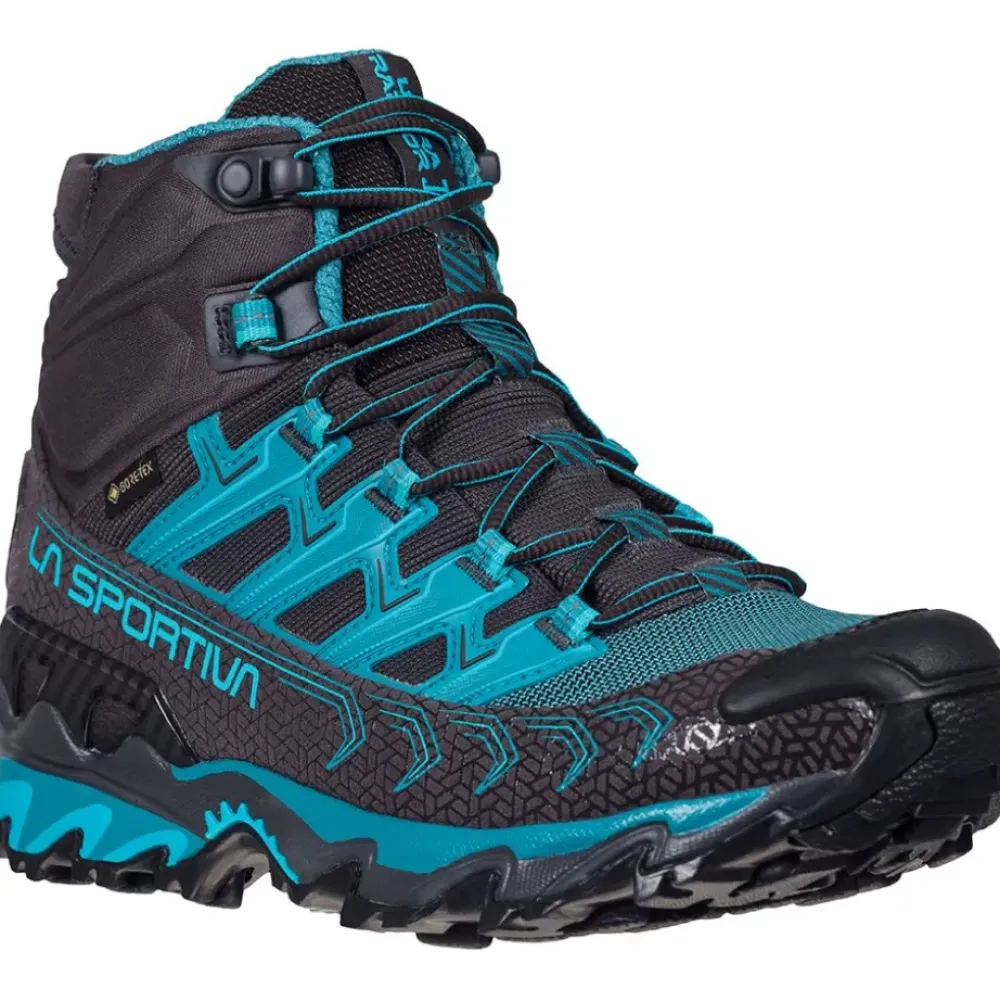 La Sportiva Sale|Hiking^ULTRA RAPTOR II MID WIDE GTX WOMENS Carbon/Iceberg W