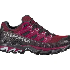 La Sportiva Sale|Running^ULTRA RAPTOR II WIDE GTX WOMENS Red Plum/Carbon W