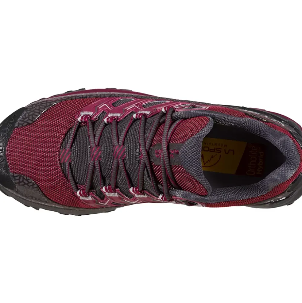La Sportiva Sale|Running^ULTRA RAPTOR II WIDE GTX WOMENS Red Plum/Carbon W