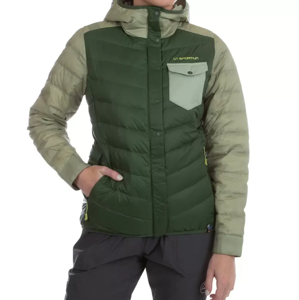 La Sportiva Sale|Jackets^WILD DOWN JKT W Forest/Tea